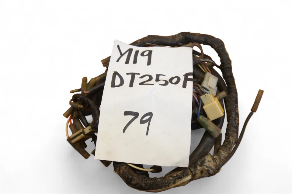 Arnés de cableado 1979 79 Yamaha DT250f DT250 CDI Y119 *AH10 Foto 1 de 3