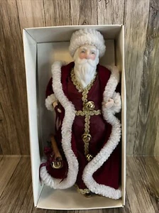 Vintage Santas World Kurt S Adler INC Porcelain Figurine 10” - Picture 1 of 6