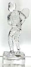 Crystal RCR Figurine "Tennis Player" Made in Italy