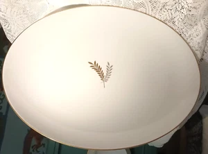 ACI Fine China Of Japan Duet Oval Serving Platter 5084 - Picture 1 of 3
