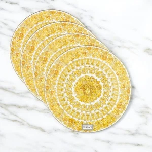 Versace Medusa Rhapsody Showplate-Round set of 4 plates 19335-403670-10263 - Picture 1 of 1
