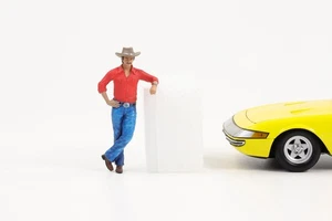 1:18 Figurine Burt Reynolds Bandit Movie Smokey and The Bandit Cartrix Figurines - Picture 1 of 6