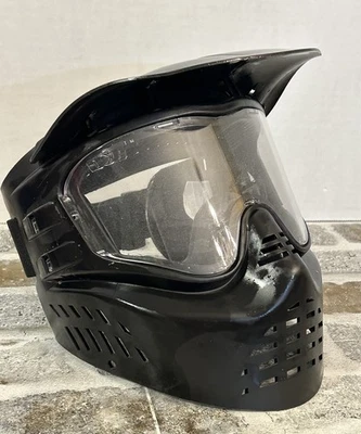 Gen X Global пейнтбол страйкбол маска полное лицо очки защита черный регулируемый - Изображение 1 из 4
