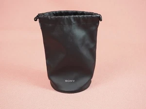 SONY LENS Pochette de voyage souple étui de transport CL - grande taille 8" x 4" - Photo 1/7