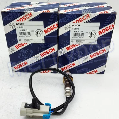 4X Bosch Oxygen O2 Sensor 234-4668 12576131 For Cadillac Chevrolet GMC V8 5.3L - Image 1 of 4