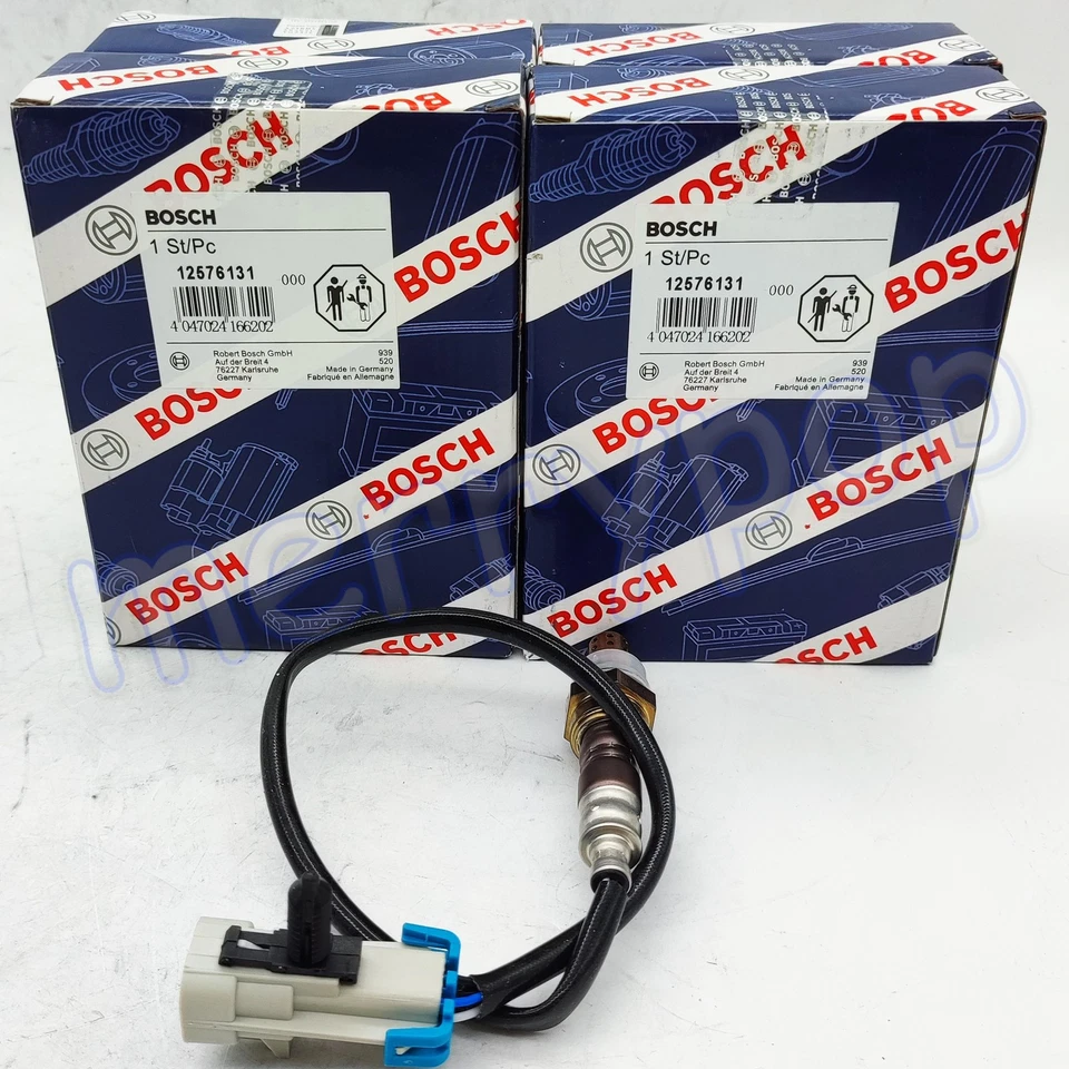 4X Bosch Oxygen O2 Sensor 234-4668 12576131 For Cadillac Chevrolet GMC V8 5.3L - Image 1 of 4