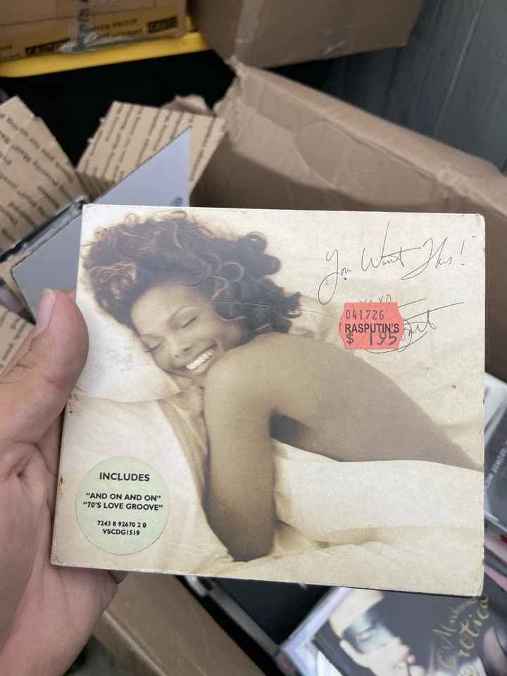 Janet Jackson - You Want This CDS (1994) VGC. Foto 1 de 3