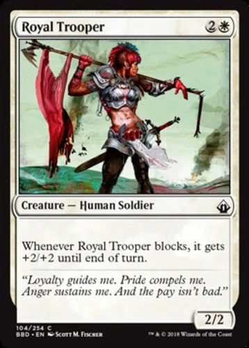 x1 Royal Trooper - Battlebond - NM - MTG - Image 1 of 1