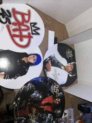 Michael Jackson Vinyl Slipmats Lot Of 18— 12 Side A Thriller,  4 Side B Thriller - Image 1 of 4