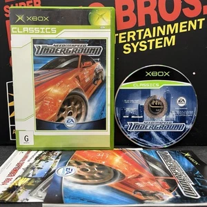 Need For Speed Underground W.Manual Microsoft Xbox PAL TESTED FREE POSTAGE - Picture 1 of 13