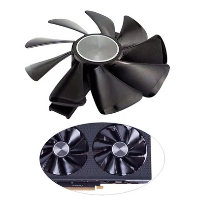 CF1015H12D Graphics Card Fans Cooler for  Nitro RX590 RX580 RX570 RX480 Video - Image 1 of 4