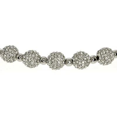 Stunning 12"/18" Round Diamond Cut Bead Adjustable Necklace Foto 1 de 3