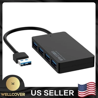 USB 3.0 Multi HUB Charging 4 Port Adapter High Speed Expansion For Macbook Pro - Image 1 of 4