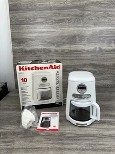 KitchenAid 10-Cup Programmable Coffee Maker KCM511 White Retail Box - Picture 1 of 11