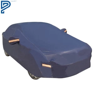 Waterproof Car Cover All Weather Protection Fit For Sedan Blue Breathable - Picture 1 of 14