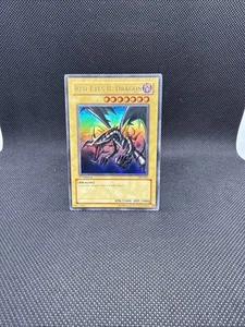 Yugioh Red-Eyes Black Dragon SDJ-001 1st Edition Holo Rare Yu-Gi-Oh! - Picture 1 of 12