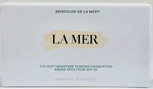 💠LA MER 12 Pearl The Soft Moisture Powder Foundation SPF 30 New/Box FREE SHIP - Picture 1 of 6