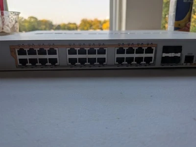 MikroTik CRS328-24P-4S+RM 24 Port Gigabit Ethernet Switch with 4 10Gbps SFP+ - Image 1 of 4