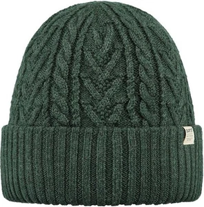 BARTS Amsterdam Pacifick Beanie Knit Merino Wool Unisex Hat Army Green One Size - Picture 1 of 6