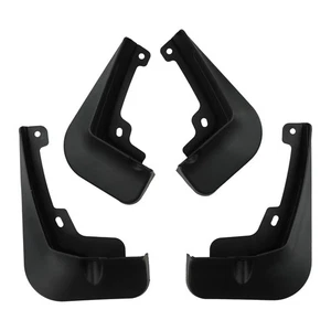 Black Mud Flaps Splash Guards for KIA EV9 Protect Your Vehicle Complete Set - Picture 1 of 24