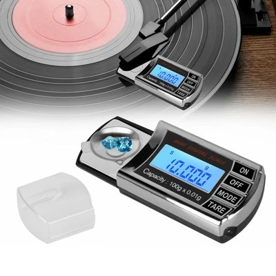LED Digital Cartridge Scale Pressure Gauge Force Turntable Stylus 0.01g Tracking - Image 1 of 4