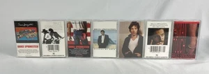 BRUCE SPRINGSTEEN Cassette Tape Lot x7 Born USA Tunnel Human Asbury Wild Town - Picture 1 of 17