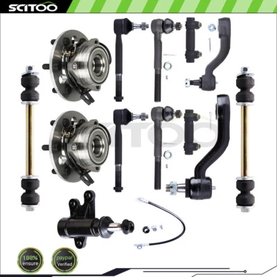 For 95 96 97 98-1999 GMC Yukon 13x Front Steering Tie Rod End Sway Bar End Link - Image 1 of 4