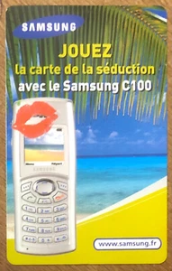 PHONEVALLEY SAMSUNG SPIELE PREPAID KARTE TELECARTE CARTE PHONE CARD PREPAID - Bild 1 von 2