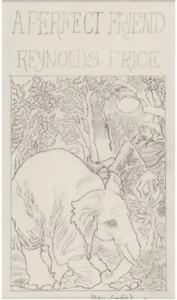 MAURICE SENDAK ~ ORIGINAL COVERZEICHNUNG VON "EINEM PERFEKTEN FREUND", ~ SIGNIERT UND GERAHMT - Bild 1 von 8