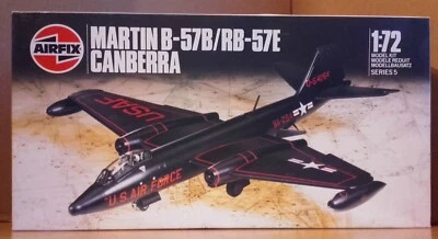 AIRFIX N.05018 MARTIN B57B/RB57E CAMBERRA SERIES5 Scala 1:72 Made in France 1987 - Immagine 1 di 4