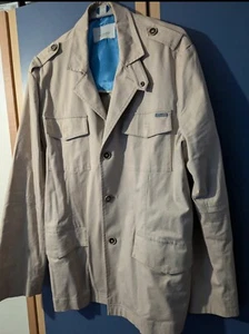 Tussardi Collection Field Jacket 2XL/Size 56 in Cream - Picture 1 of 13