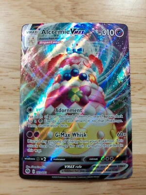 Alcremie Vmax 023/073 Champions Path NM Ultra Rare Full Art Pokemon Card - Image 1 of 2