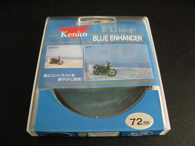 Kenko Blue Enhancer 72mm Lens Filter for SLR / DSLR Photography from Japan - Image 1 of 4