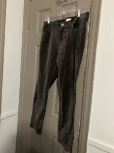 J. Jill Womens Corduroy Pants Authentic Fit Straight Gray SIZE 10 New Retail $99 - Picture 1 of 6