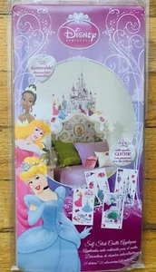 Disney Princess Self-Stick Castle Removable Appliques NEW - Picture 1 of 3