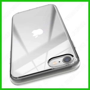 Cover per Apple iPhone SE 2020 / SE 2022 Silicone Trasparente + Pellicola Vetro - Foto 1 di 10
