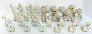 Enesco Precious Moments Birthday Train Porcelain Ornaments / Lot Of 26 Pieces - Bild 1 von 20