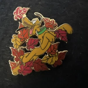 Disney Pluto 2003 Autumn Leaves Surprise Release LE 1000 collector Pin - Picture 1 of 5