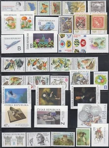 Czechoslovakia ( Ceska ) MNH Complete year  2020 37 Stamps + 5 Souvenir sheets - Picture 1 of 3