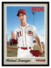 2019 Topps Heritage #159 MICHAEL LORENZEN Cincinnati Reds