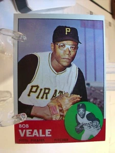 1963 Topps Baseball Card #87 Bob Veale (19005) - Picture 1 of 2