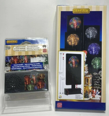 Lemax Fuegos Artificiales Multicolor con Caja de Sonido Navidad Carnaval Accesorio Iluminado NUEVO Foto 1 de 4