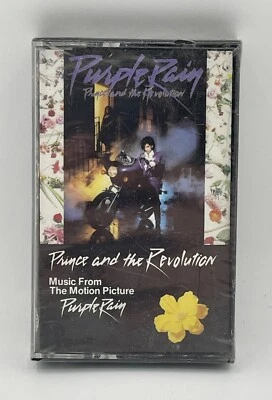 Purple Rain Prince And The Revolution Soundtrack Brand New Sealed Cassette RARE - Image 1 of 2
