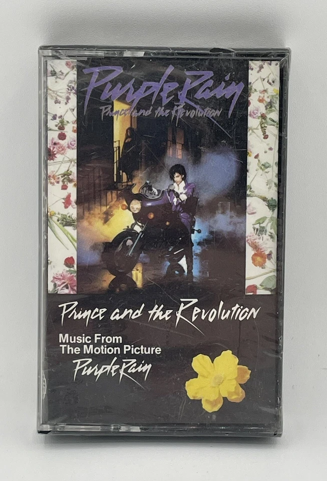 Purple Rain Prince And The Revolution Soundtrack Brand New Sealed Cassette RARE - Image 1 of 2