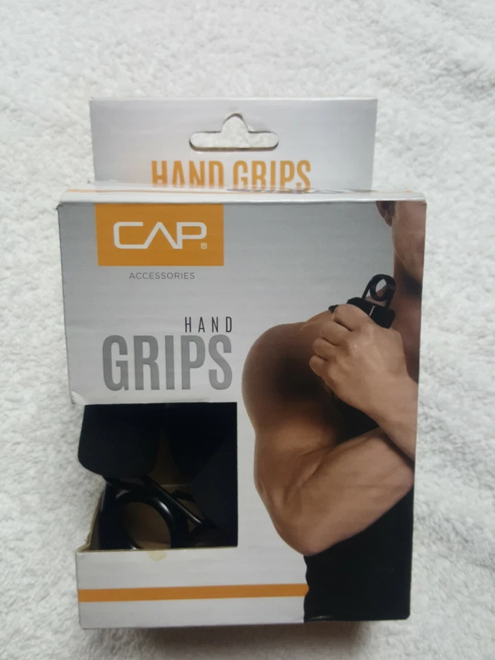 Empuñaduras de mano de espuma de ejercicio Cap agarre de antebrazo empuñaduras fortalecedoras ejercitador pesado Foto 1 de 3