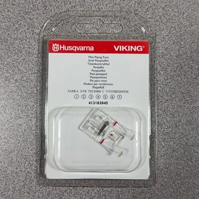 Mini pie de tubería Husqvarna Viking 1,5 mm 413183045 - para máquinas del grupo 1-7 Foto 1 de 2