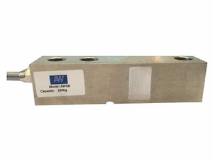 Shear beam load cell, 5t (5000kg) capacity with spacer plate - Picture 1 of 2