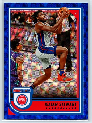 Isaiah Stewart 2022 Hoops Asia Hyper Blue  #63 Detroit Pistons - Image 1 of 2