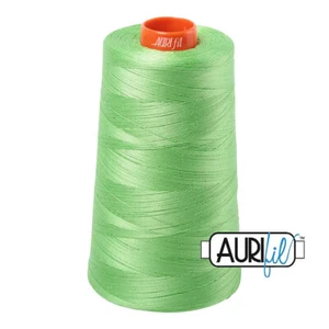 Aurifil Mako 50wt 100% Cotton Thread - 1 Cone x 6452 Yards Each Cone - Picture 1 of 20