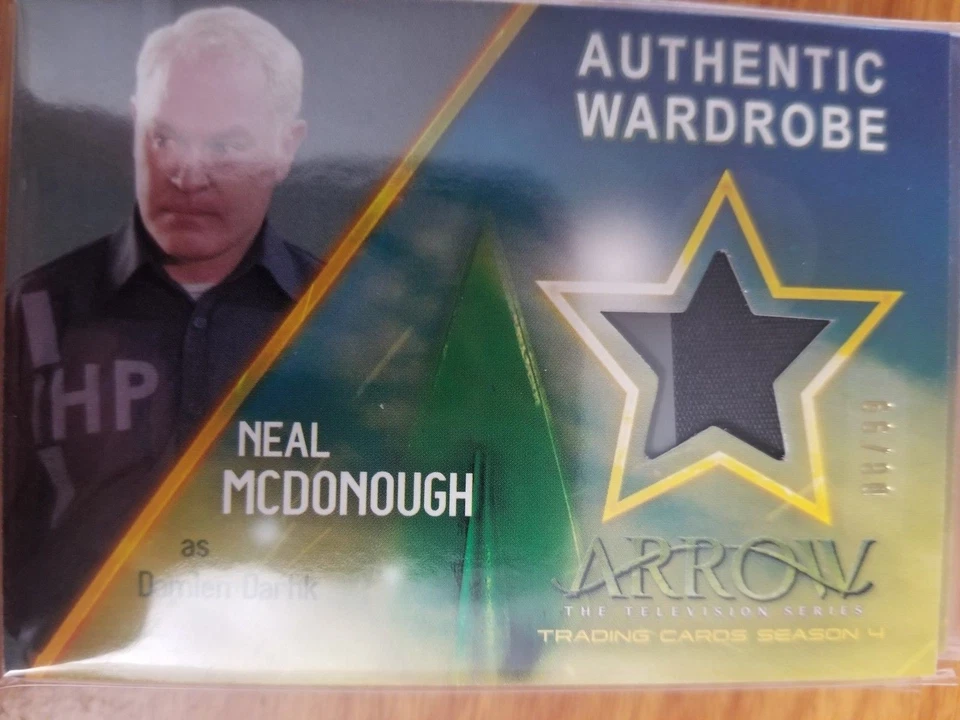 2017 Cryptozoic Arrow Season 4 M22 Neal McDonough as Damien Darhk Wardrobe 08/99 - Image 1 of 1